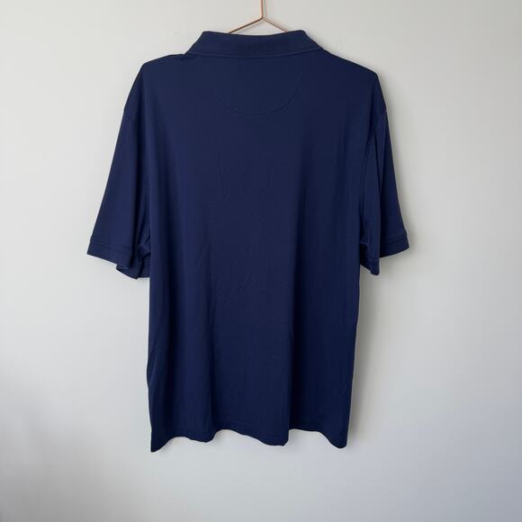 UNTUCKit Damaschino Navy Blue Polo Shirt XXL - Picture 8 of 8